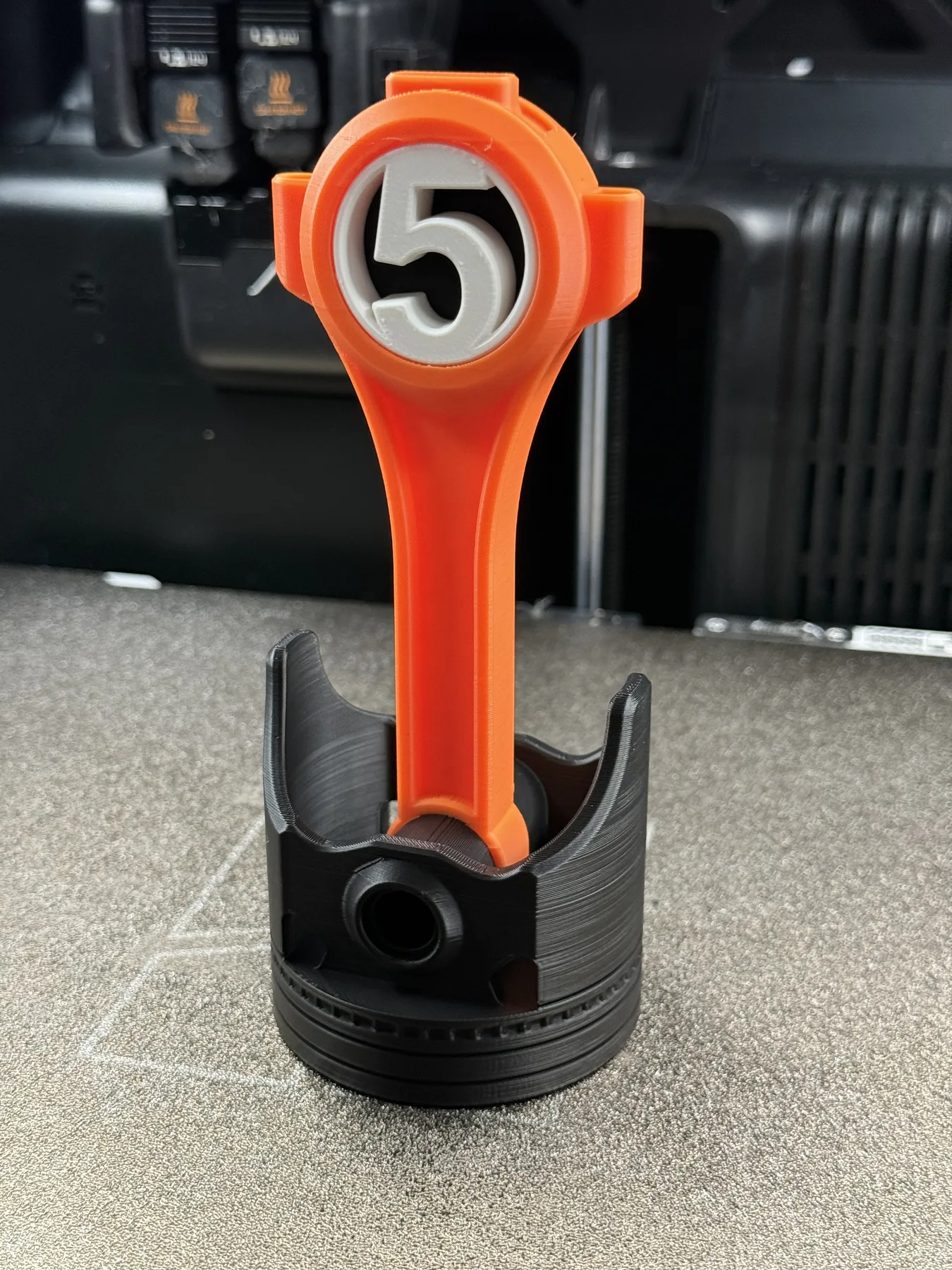 Custom practical 3D printed bracket